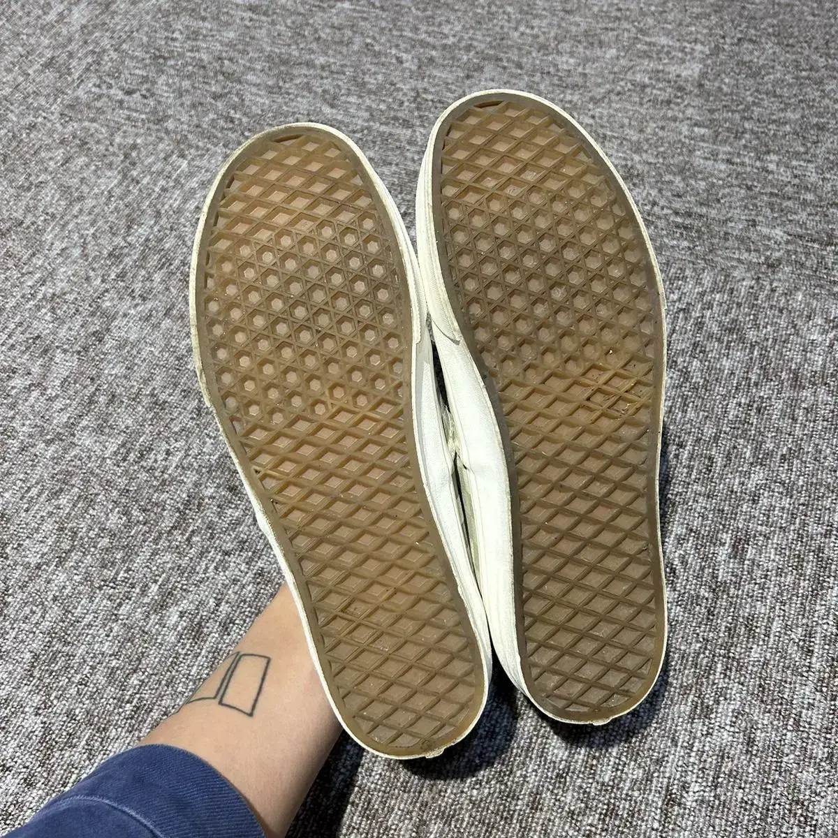 275) VANS 반스 어센틱 체커보드 신발 스니커즈