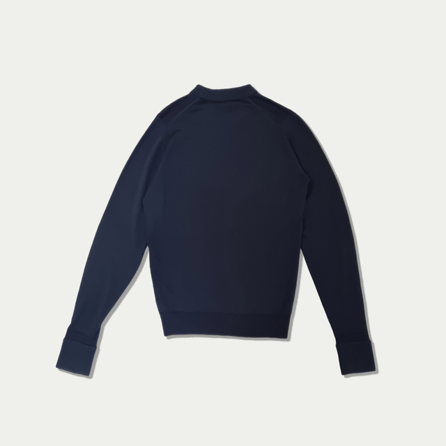 Sacai X JOHN SMEDLEY wool crewneck knit