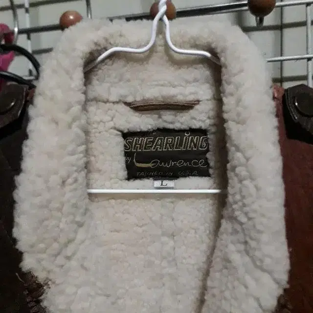 shearling lawrence 사냥용조끼 L사이즈