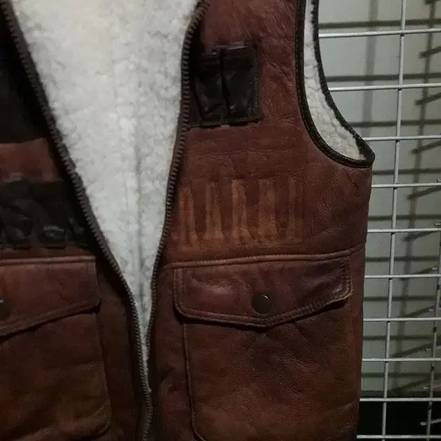 shearling lawrence 사냥용조끼 L사이즈