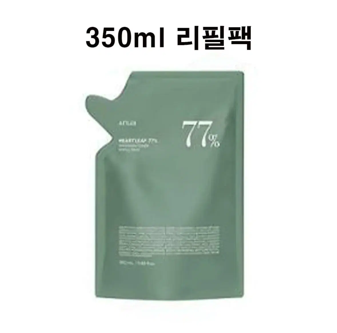 아누아 어성초 77 수딩 토너 350ML 리필팩