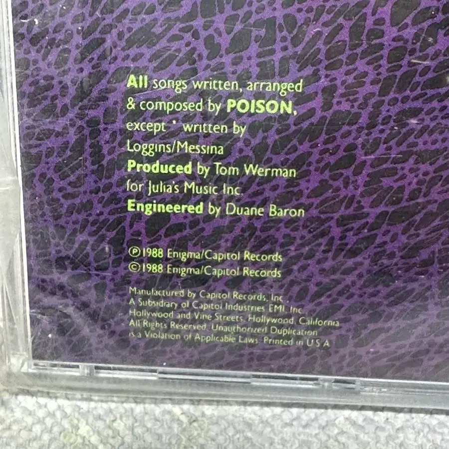 cd Poison Open Up and Say Ahh! by Poison