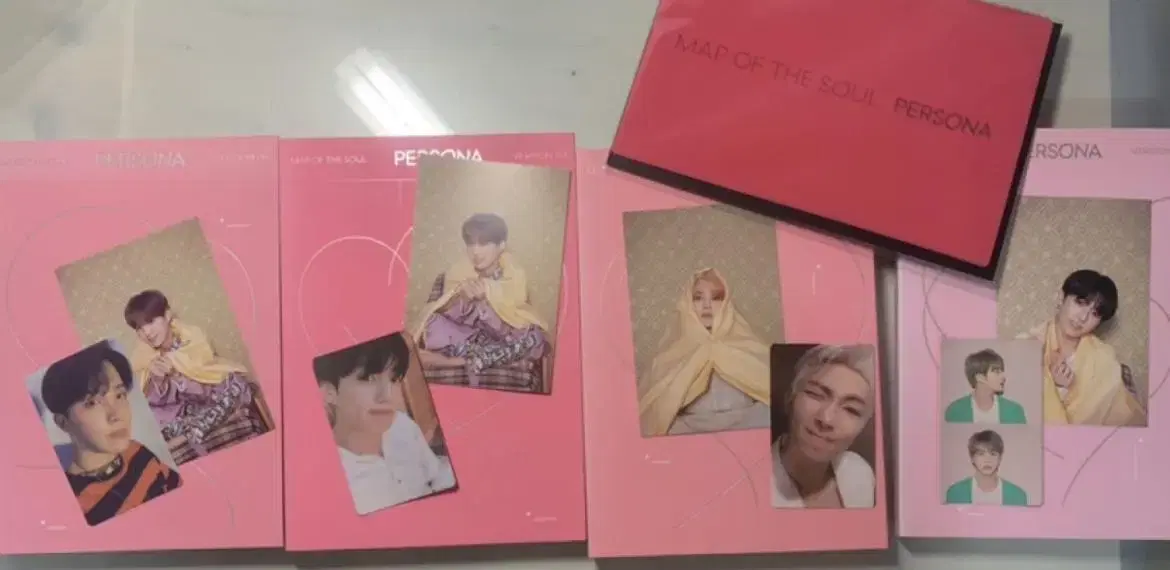 BTS MAP OF THE SOUL PERSONA aladin pre-order benefit Full Set