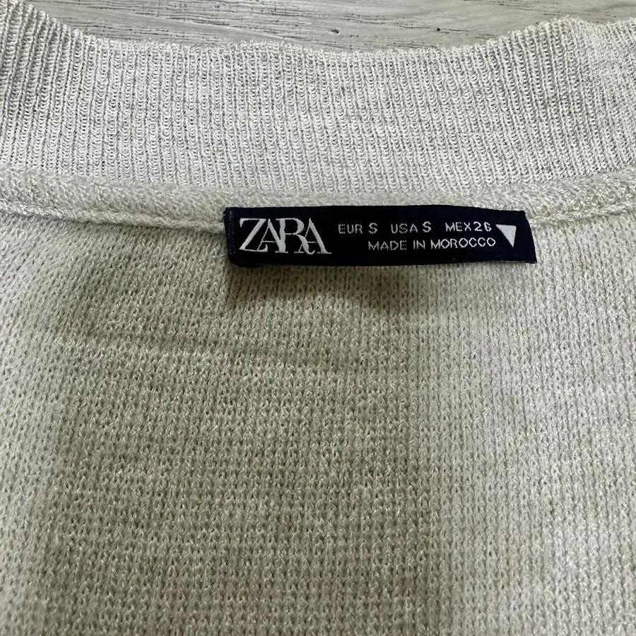 자라 zara 가디건