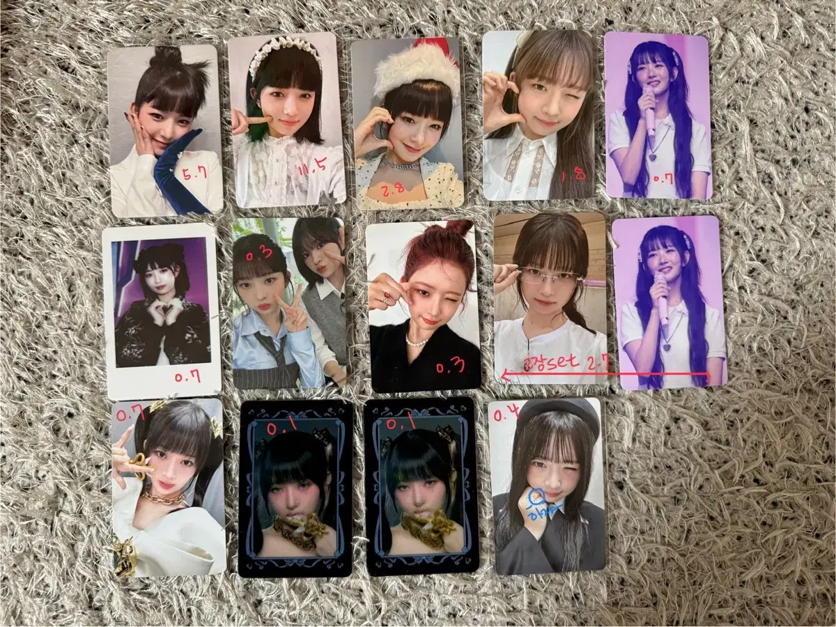 ive ive unreleased photocard alfo photocard wts wonyoung yujin lay leeseo gaeul liz