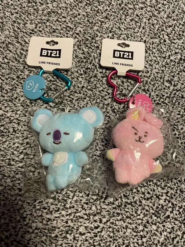 일본 bt21 카라비나 마스코트 코야 쿠키