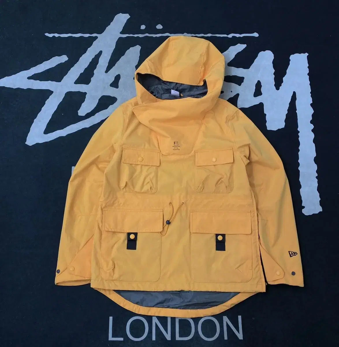 New Era New Era Mustard Anorak Windbreaker S