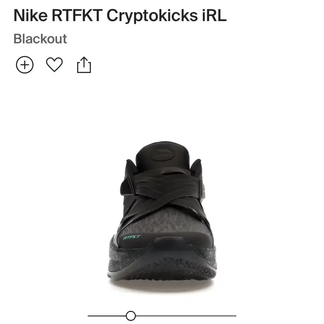 나이키 운동화 Nike RTFKT Cryptokicks iRL FJ388