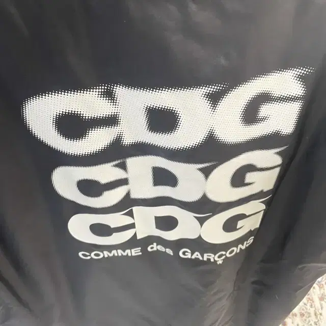 [L] CDG 보아 롱코트 돕바