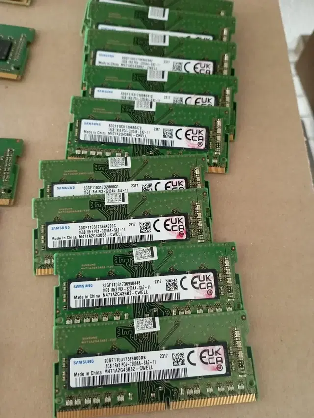 16기가 삼성 메모리 DDR4 3200 노트북용