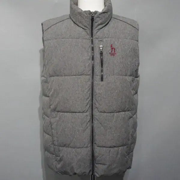 M8707 - Hedges Men's 100s Gray Vest Padded