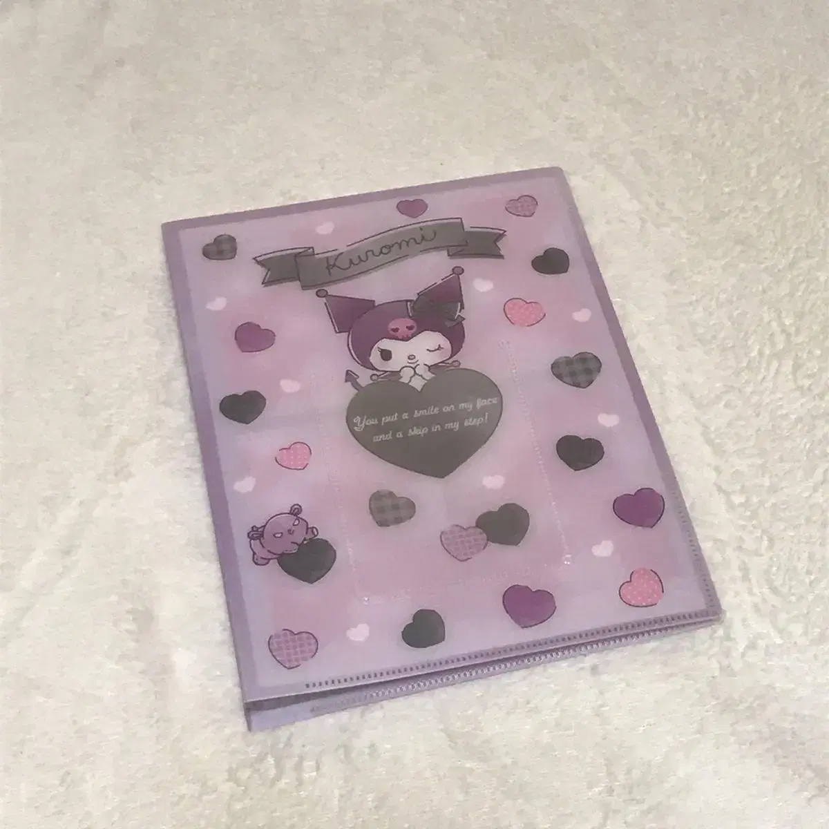 Kuromi collectbook Kurumi collect book Sanrio