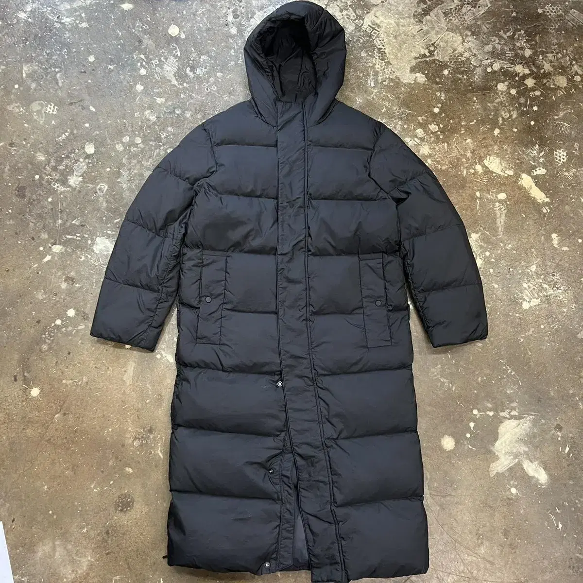 95) Komodo Hybrid Goose Down Long Puffer Jumper