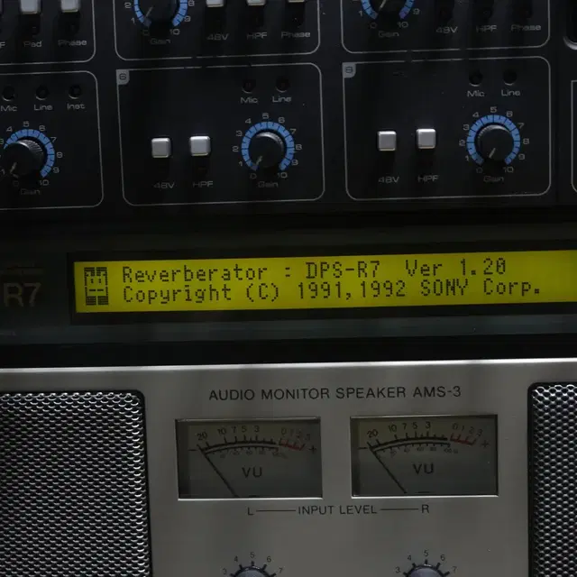 Sony DPS-R7 소니 빈티지 디지털 리버브 랙 이펙터