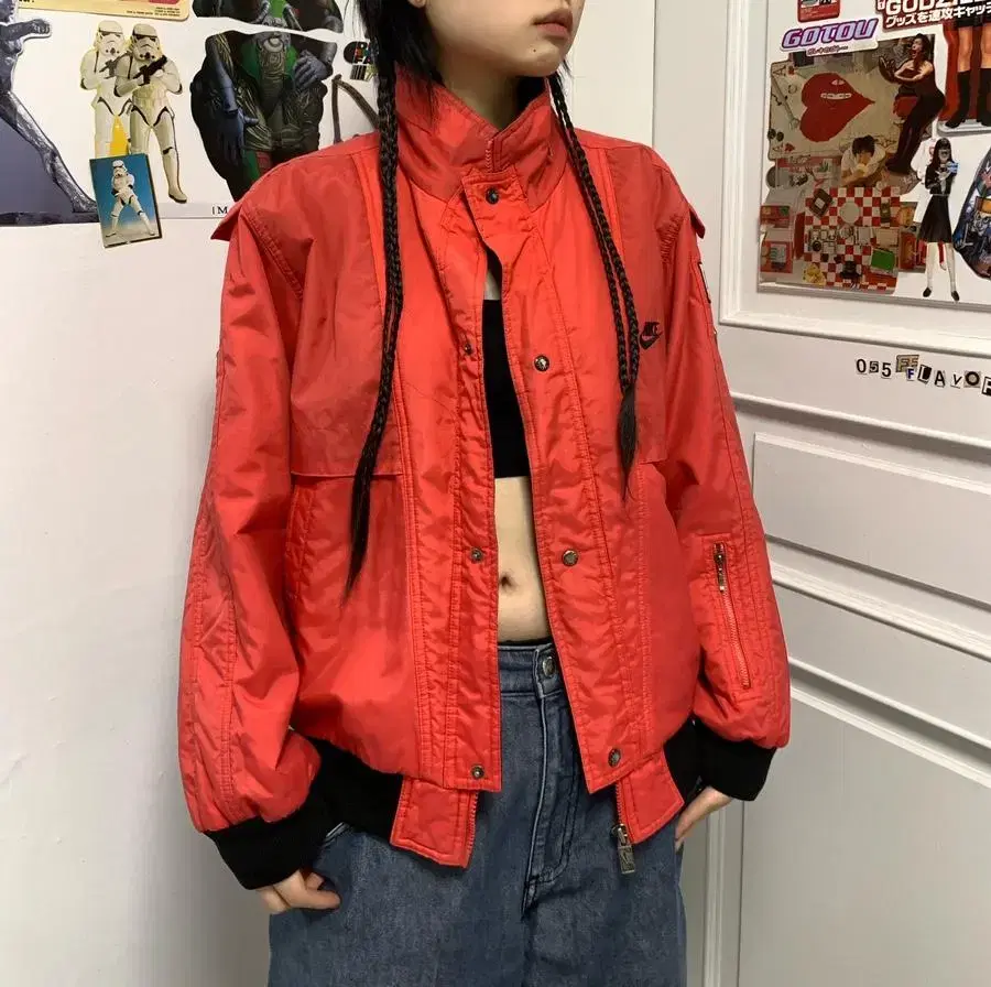 80s Korean Nike Old School Windbreaker