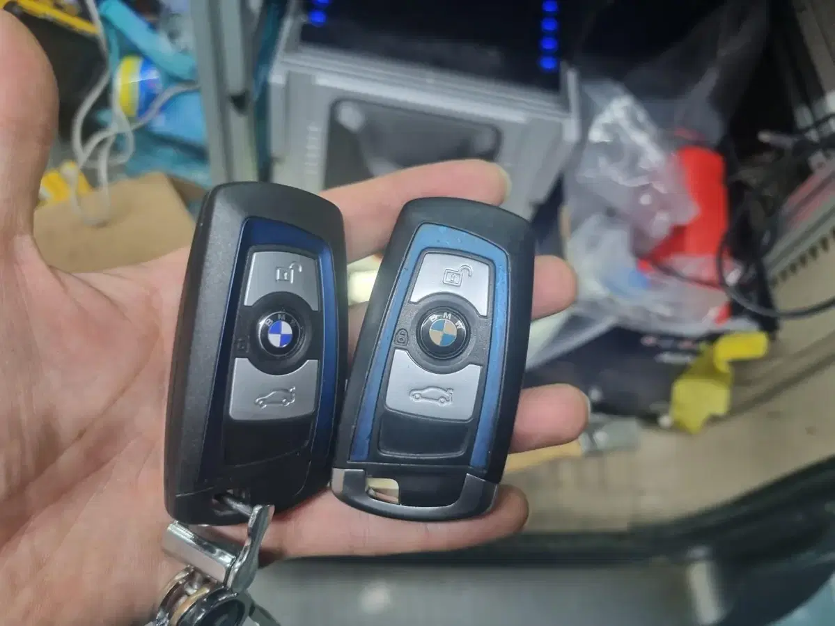 BMW 자동차키 diy 고장 수리 파손 충격 침수 먹통 해결 전문