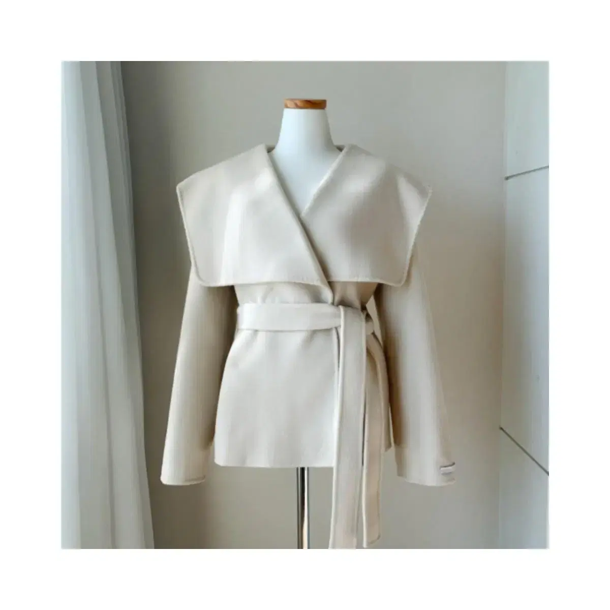 [중고판매][블랑에누아] pelerine handmade coat