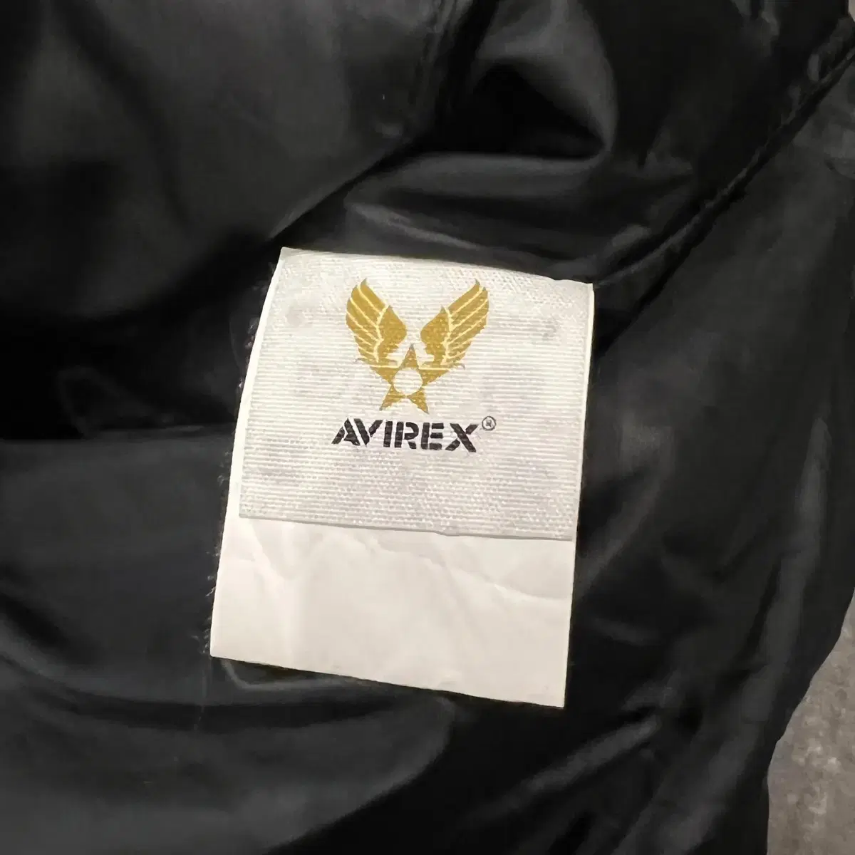 (END) AVIREX 아비렉스 빈티지 카모 봄버 자켓 패딩 조끼 M