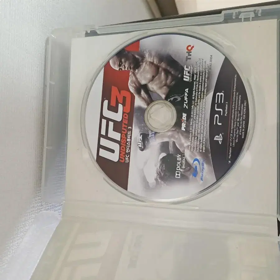 ps3 UFC 씨디