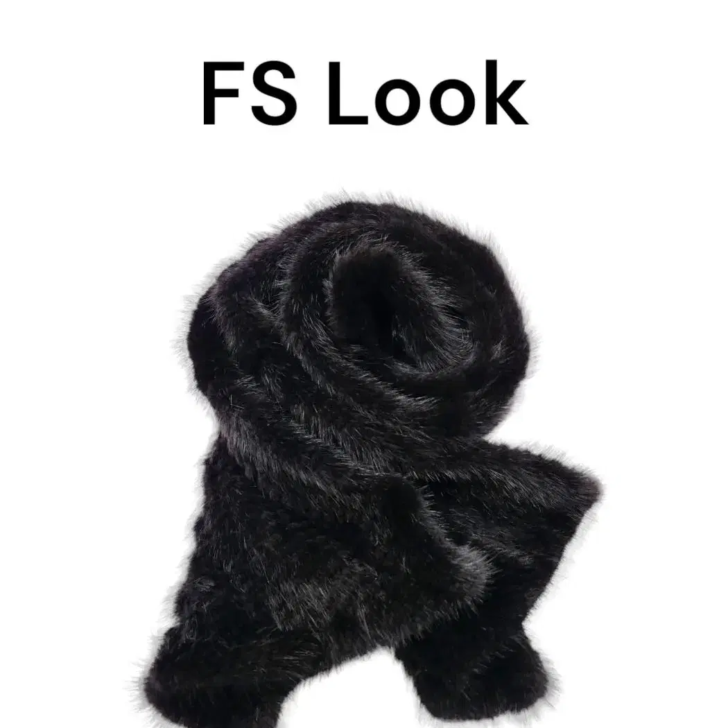 경원 FS LOOK 밍크 머플러