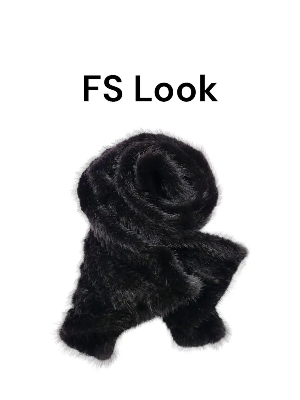 경원 FS LOOK 밍크 머플러