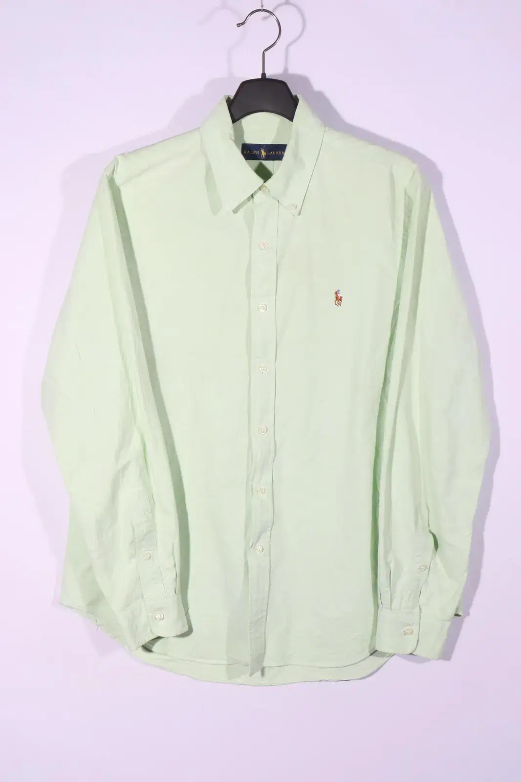 [XL] polo green solid shirt