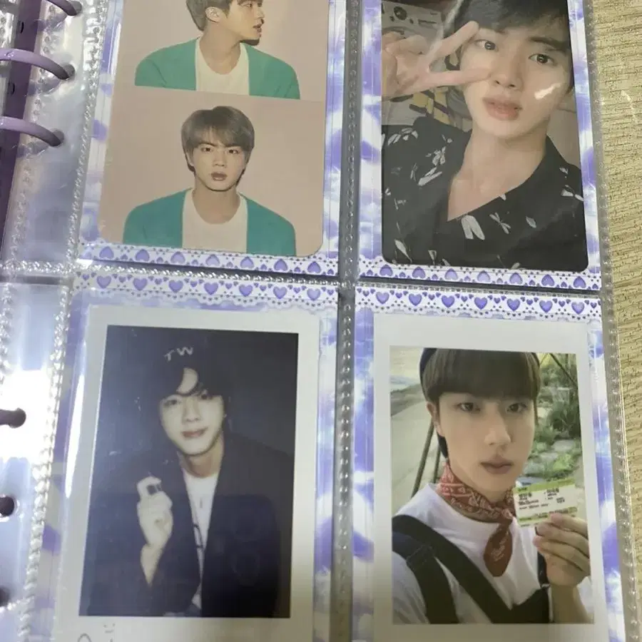 방탄 bts 진 jin 포카 양도 12-20번 2차