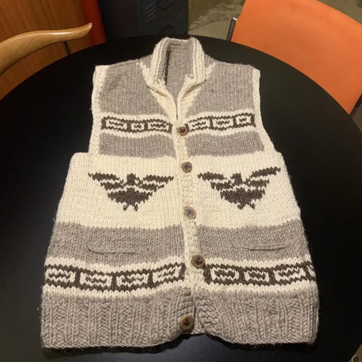 Cowichan Knit Vest