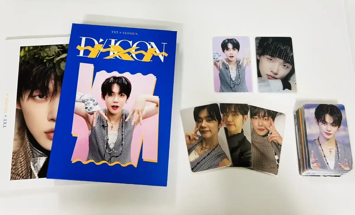 txt yeonjun full set of deikons (including special photocard )