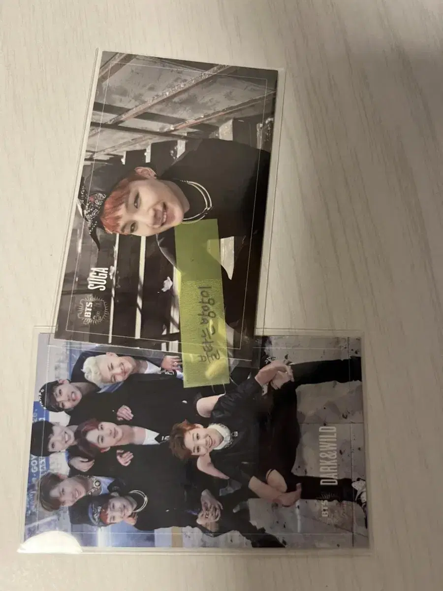 Bangtan Danger suga Group Photocard