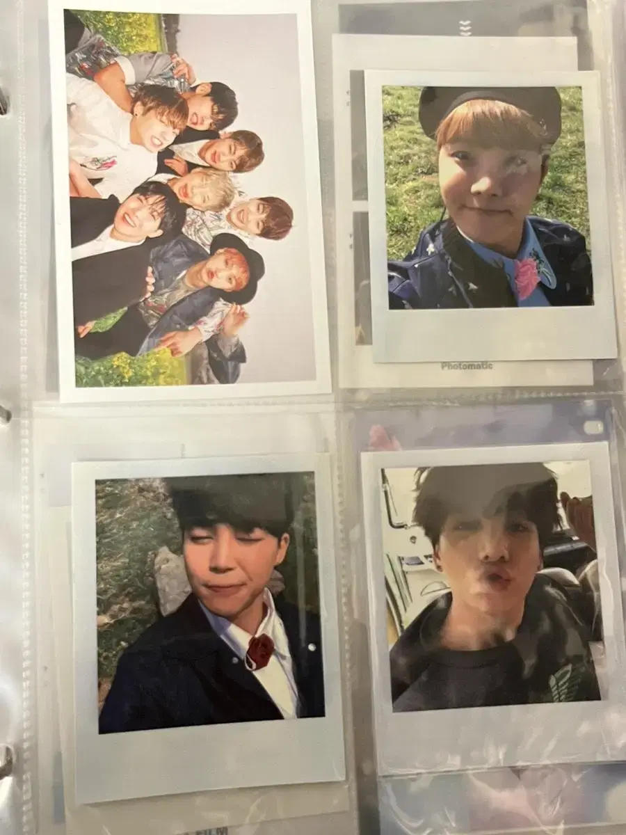 Bangtan Youngpo j-hope jimin jungkook Group Photocard