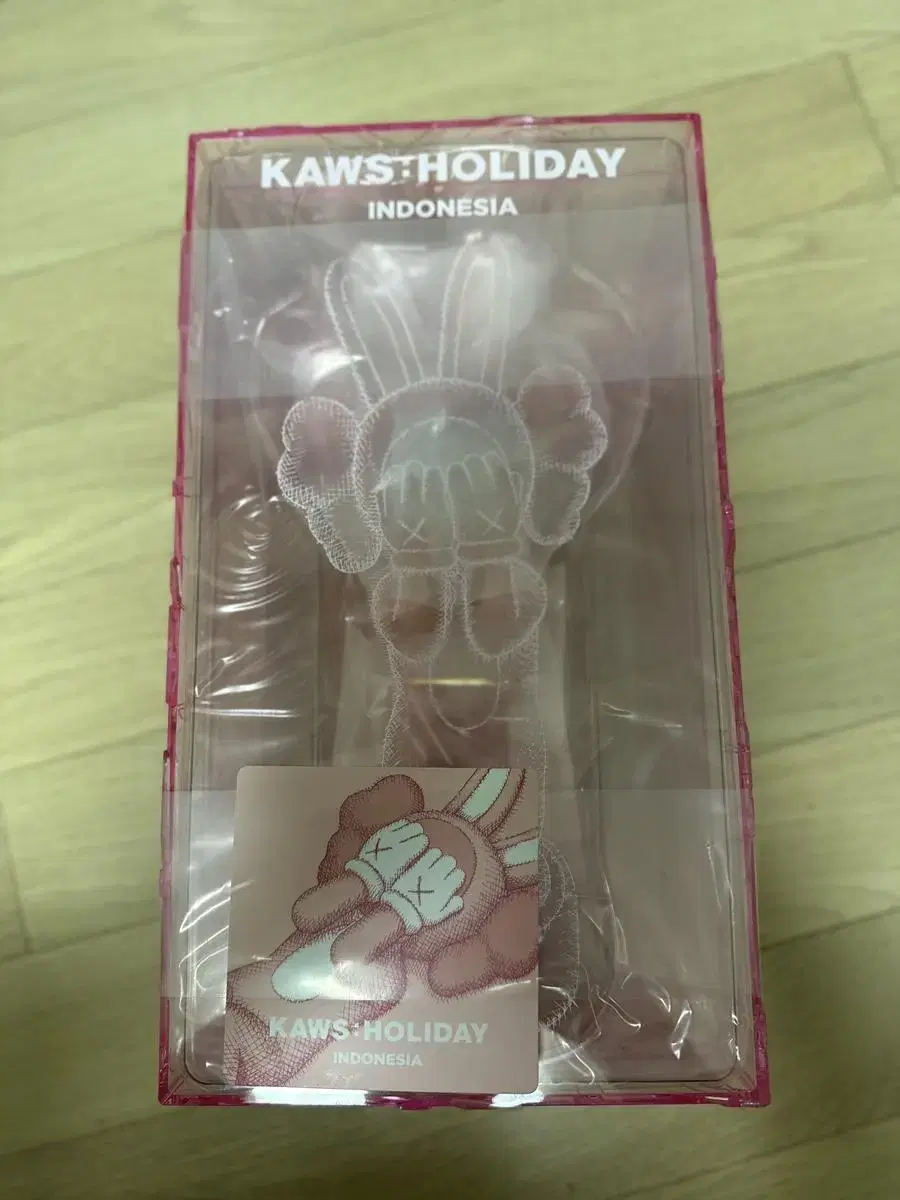 카우스 홀리데이 인도네시아 kaws holiday indonesia 핑크