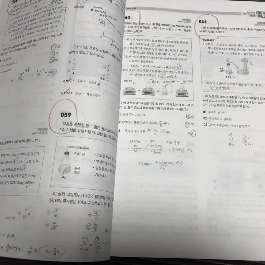2024정답화학 정훈구t 기출의정답 개념의정답