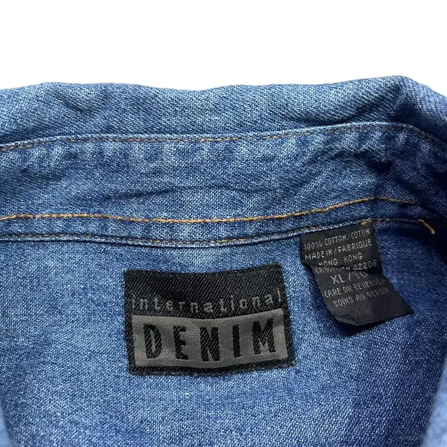 INTERNATIONAL DENIM 빈티지 데님 셔츠