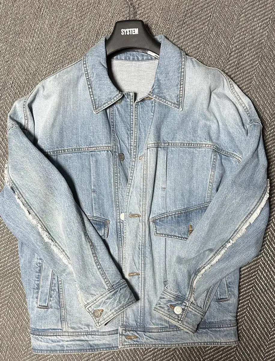 System Homme Jeans Jacket