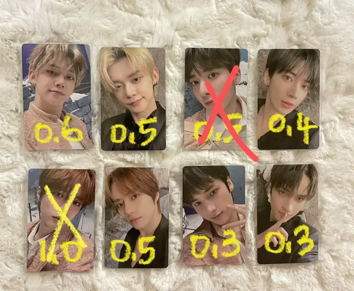 TXT photocard wts Lubsikon dvd photocard WTS