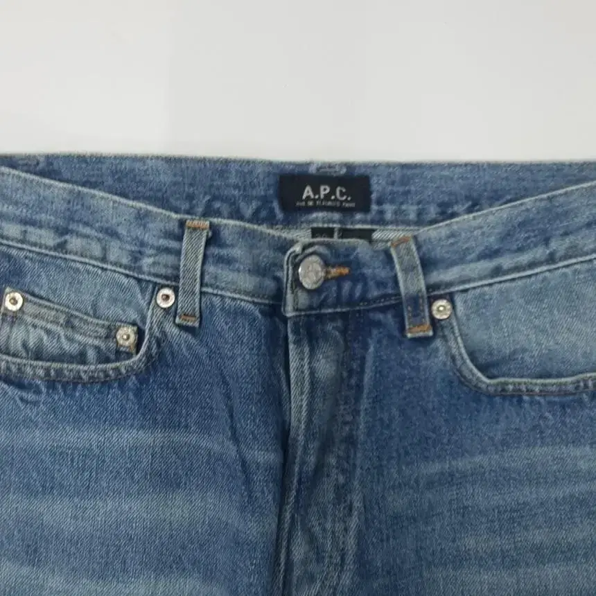 일본 a.p.c 아페쎄 셀비지 데님팬츠 청바지