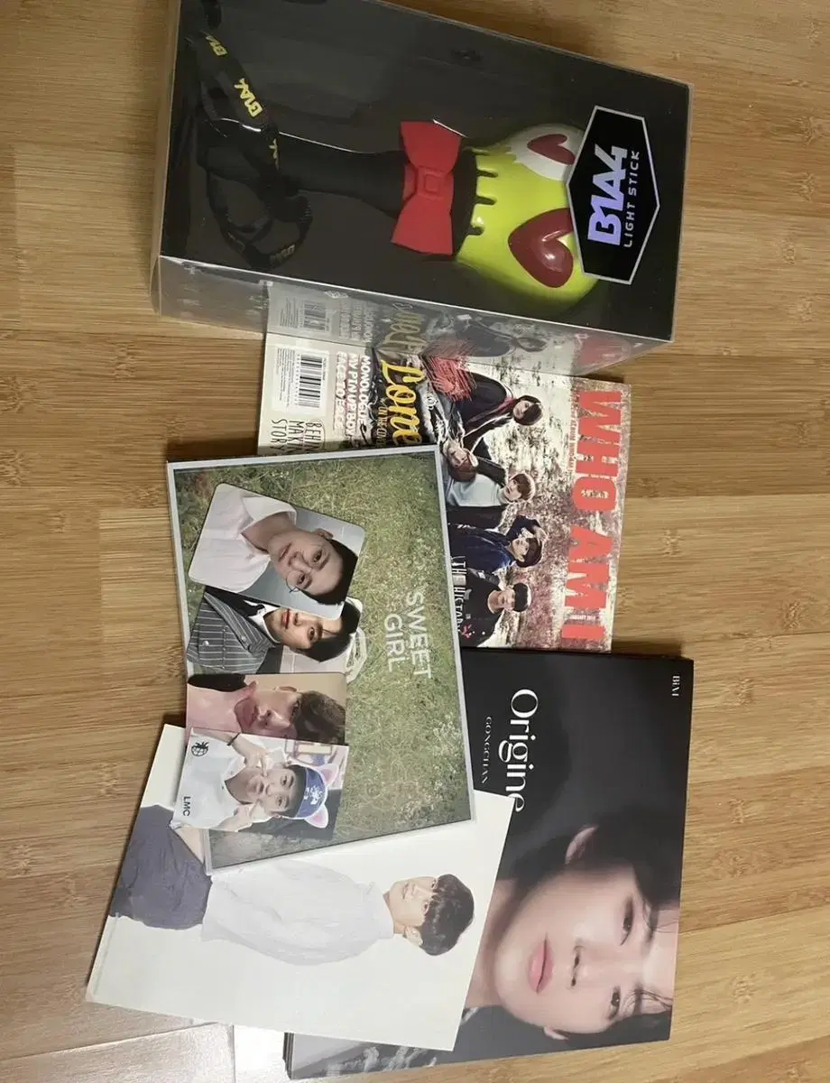 B1A4 b1a4 Merchandise album photocard Lightsticks