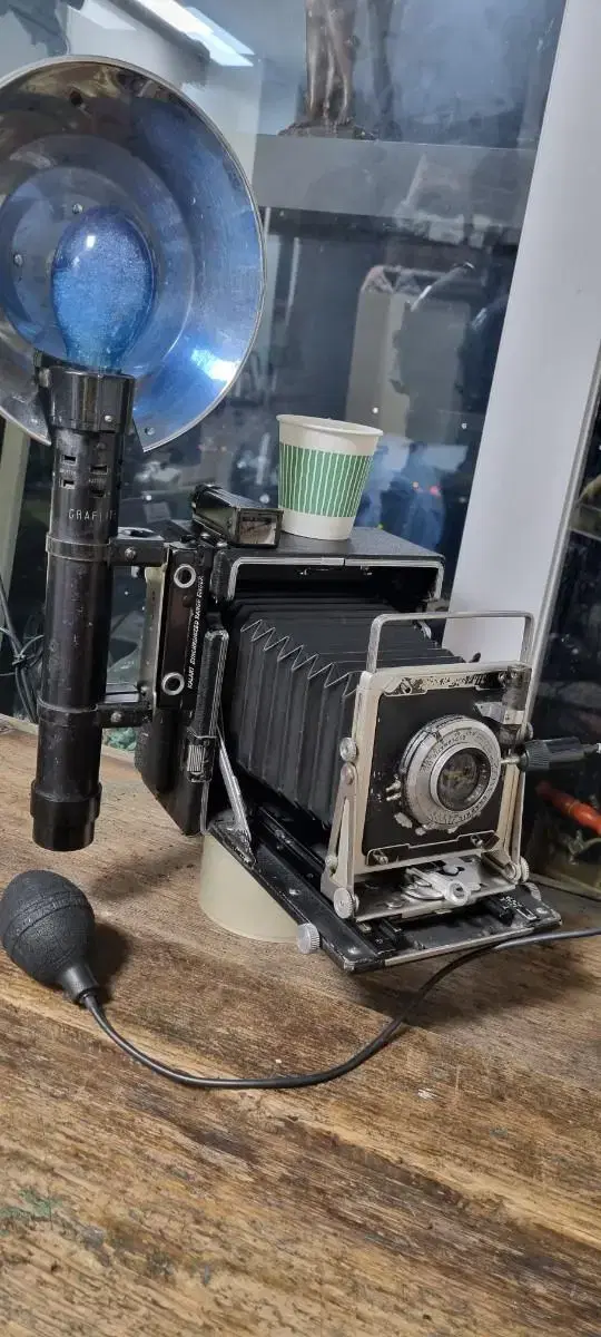 미국 GRAFLEX 사 빈티지 대형카메라