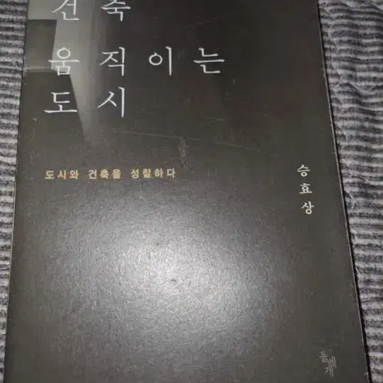 보이지 않는 건축, 움직이는 도시 / 승효상