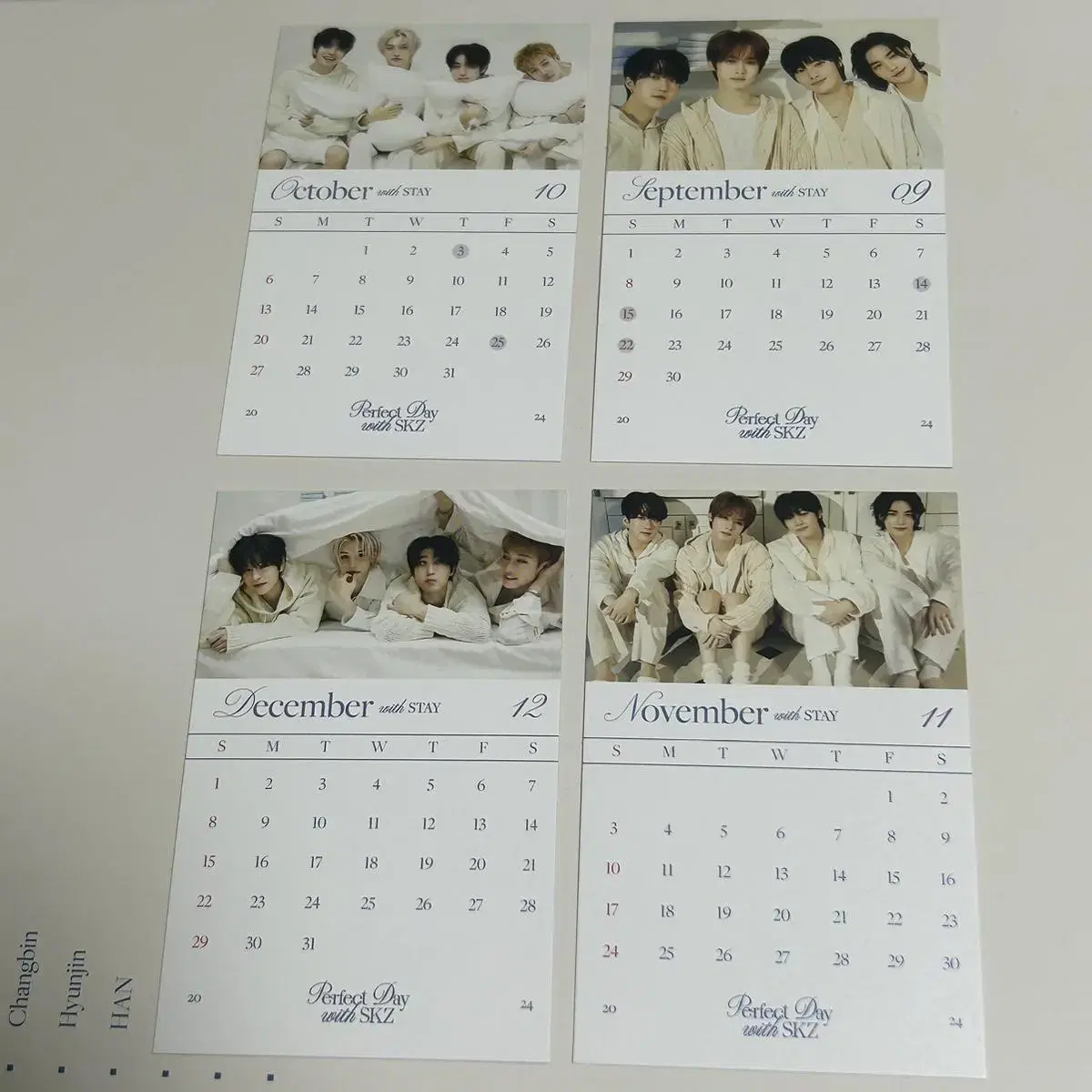 Skz 2024 seasons greetings Mini Calendar