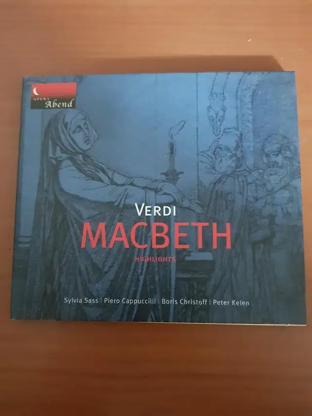 성악 베르디 오페라 맥베스 클래식씨디 클래식cd Verdi Macbeth