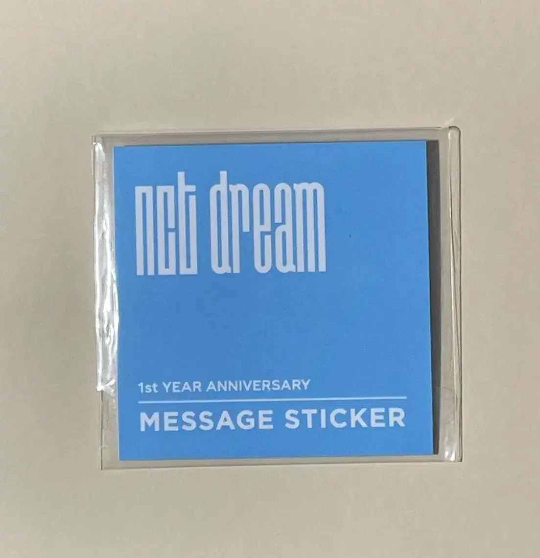 NCT Dream 1st Anniversary Message Sticker