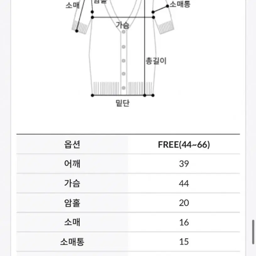 임블리 배색라인 니트 반팔 가디건 (정상가 51,000)