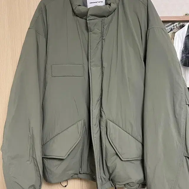 에스피오나지 M65 Down Blouson Parka Olive XL