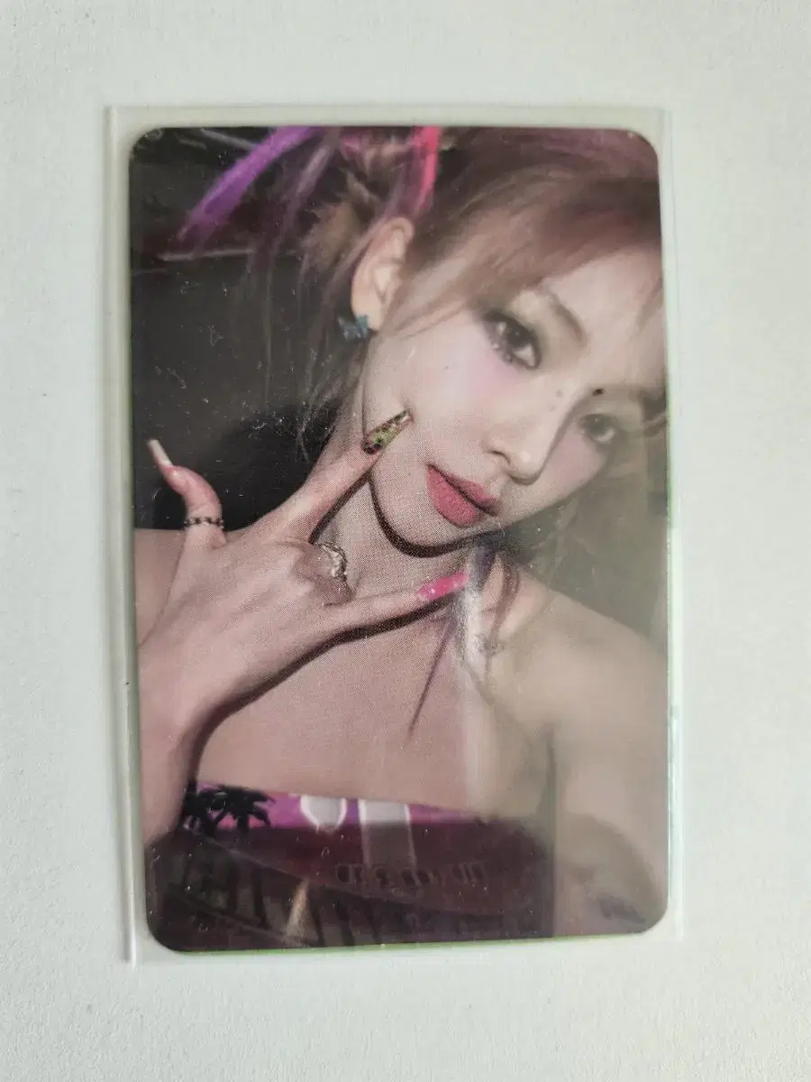 karina my world smini ver photocard poka