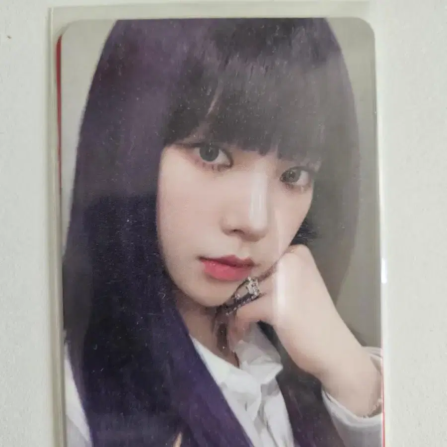 카리나 girls trading card set 포토카드