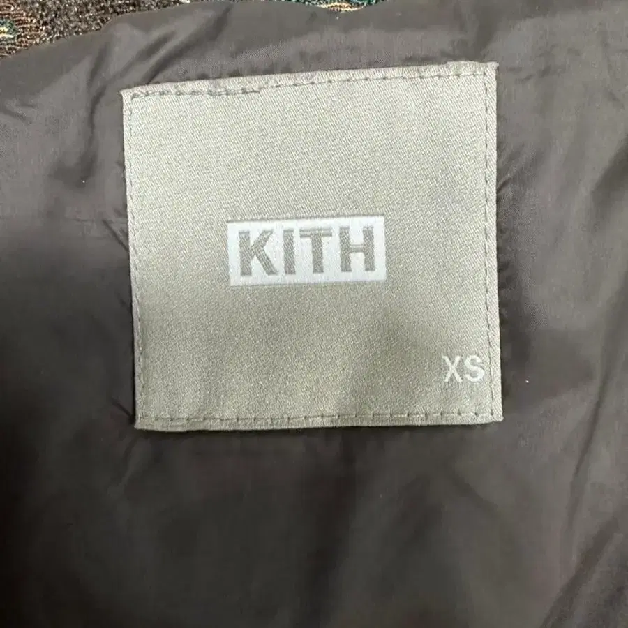 키스 kith 자카드 크롭점퍼