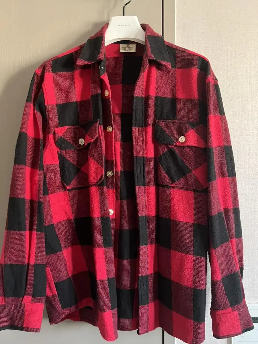 Antisocial Club Flannel Check Shirt (M)