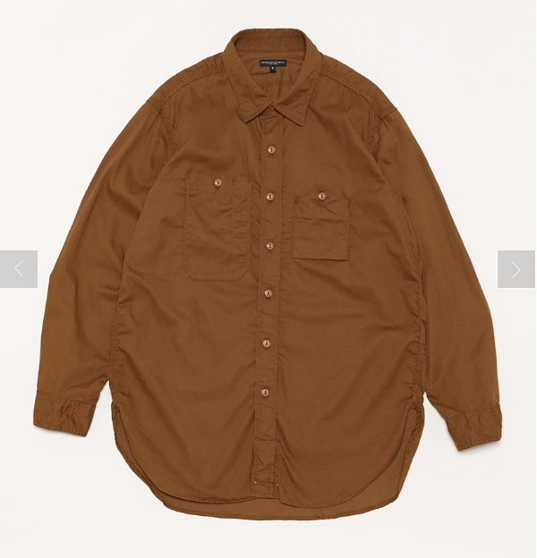 ENGINEERED GARMENTS Engineered Garments Sand Twill Workshirt